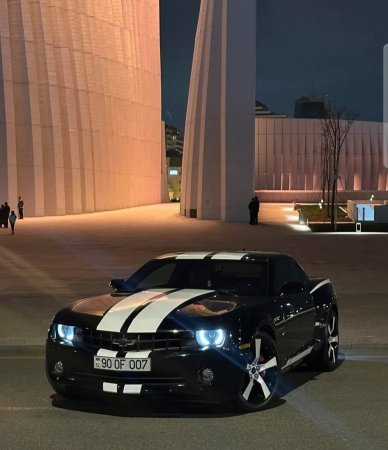 Deputat Səyyad Aranın nəvəsinin lüks avtomobili - Chevrolet Camaro - Nömrəsi daha bahadır - FOTO