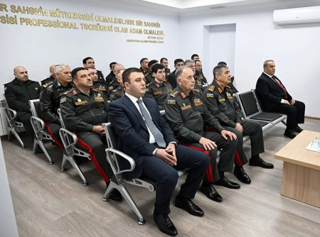 Yeni hərbi obyektlər istifadəyə verildi - FOTO