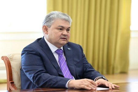 Prezident İlham Əliyev Qazaxıstanın xarici işlər və nəqliyyat nazirlərini qəbul edib