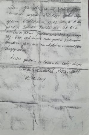 Ağsuda sosial yardım qalmaqalı: vətəndaş müraciəti, yazılı “zəmanət” və sonradan geri tələb olunan 922 manat