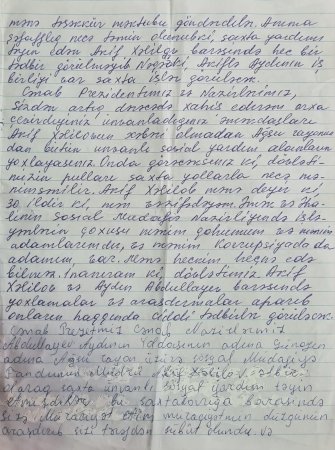 Ağsuda sosial yardım qalmaqalı: vətəndaş müraciəti, yazılı “zəmanət” və sonradan geri tələb olunan 922 manat
