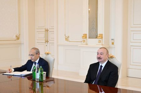 İlham Əliyev İslam İnkişaf Bankı Qrupunun sədrini qəbul edib | FOTO İlham Əliyev İslam İnkişaf Bankı Qrupunun sədrini qəbul edib | FOTO