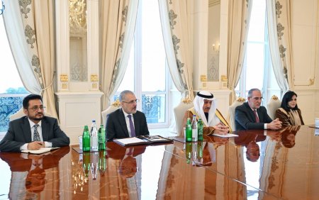 İlham Əliyev İslam İnkişaf Bankı Qrupunun sədrini qəbul edib | FOTO İlham Əliyev İslam İnkişaf Bankı Qrupunun sədrini qəbul edib | FOTO