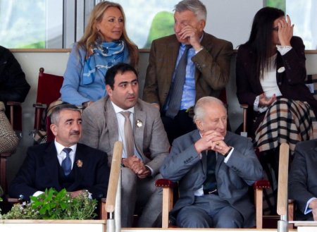 Elçin Quliyev kralla birgə Qarabağ atlarını izlədi