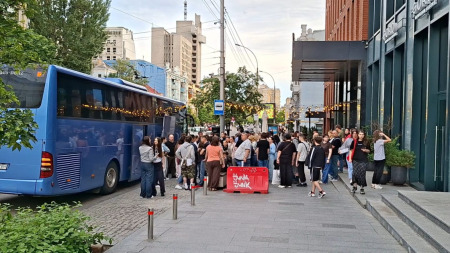 Ukraynalı uşaqların növbəti qrupu reabilitasiya üçün Azərbaycana yola salınıb