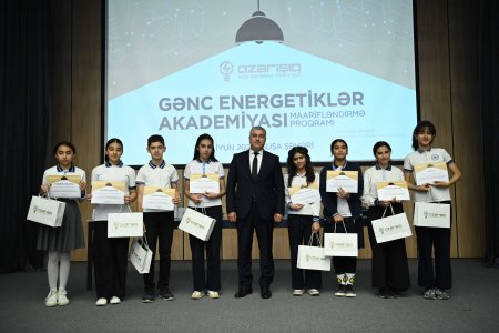 "Azərişıq" ASC-nin “Gənc Energetiklər Akademiyası” maarifləndirmə proqramına Şuşa və Xankəndi məktəbliləri də qoşulub