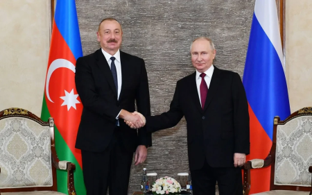 Prezident Putinə məktub göndərdi Prezident Putinə məktub göndərdi