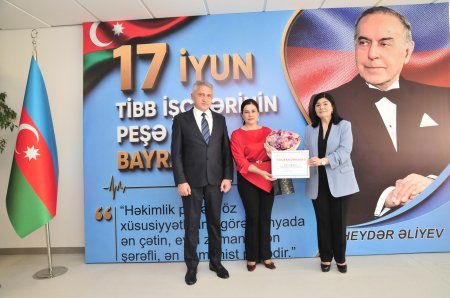 Abşeron rayonunda “17 İyun Tibb İşçilərinin Peşə Bayramı Günü” qeyd edilib