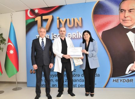 Abşeron rayonunda “17 İyun Tibb İşçilərinin Peşə Bayramı Günü” qeyd edilib