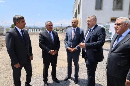 Rusiya Federasiyasının Həştərxan vilayətinin rəsmi nümayəndələri Qubadlıda...