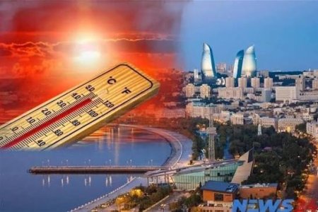 Sabah 39 dərəcə isti olacaq